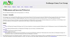 Desktop Screenshot of freiburg.linux.de