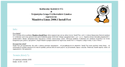 Desktop Screenshot of mif.linux.gda.pl