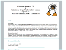Tablet Screenshot of mif.linux.gda.pl