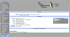 Desktop Screenshot of ldp.linux.no