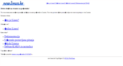 Desktop Screenshot of new.linux.hr