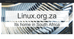 Desktop Screenshot of linux.org.za