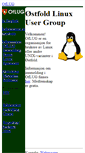 Mobile Screenshot of oflug.linux.no