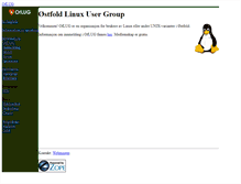 Tablet Screenshot of oflug.linux.no