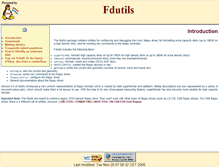 Tablet Screenshot of fdutils.linux.lu