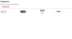 Desktop Screenshot of lists.linux.it