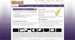 Desktop Screenshot of linux.co.uk