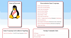 Desktop Screenshot of linux.at