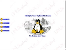 Tablet Screenshot of linux.gda.pl