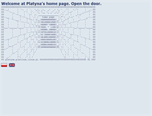 Tablet Screenshot of platyna.platinum.linux.pl