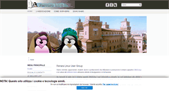 Desktop Screenshot of ferrara.linux.it