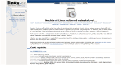 Desktop Screenshot of install.linux.cz