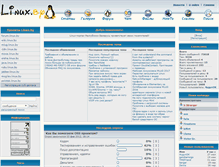 Tablet Screenshot of linux.by