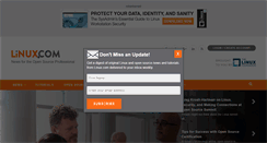 Desktop Screenshot of linux.com