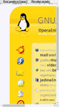 Mobile Screenshot of linux.cz